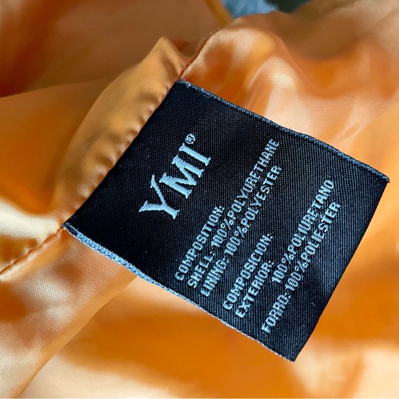 Women's Goldenrod Yellow Biker Jacket S - Picture 11 of 11